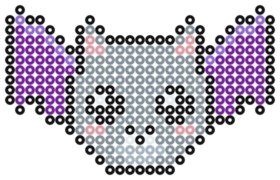 Kugelrunde Fledermaus