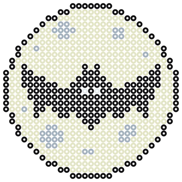 Vollmond mit Fledermaus